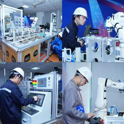 技能之光闪耀校园 我校成功承办上海市“星光计划”第十一届职业院校技能大赛机器人系统集成应用技术赛项